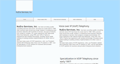 Desktop Screenshot of nueravoip.net